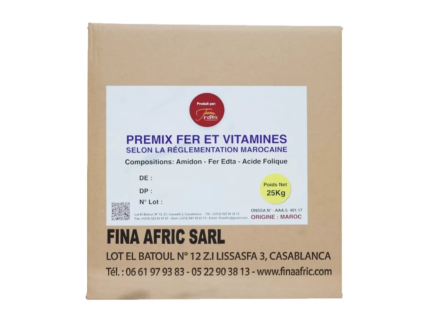 Prémix Fer et Vitamines